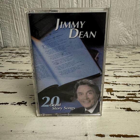 Jimmy Dean 20 Great Story Songs 1999 Curb Records Cassette Vintage Country Rock - Picture 2 of 6